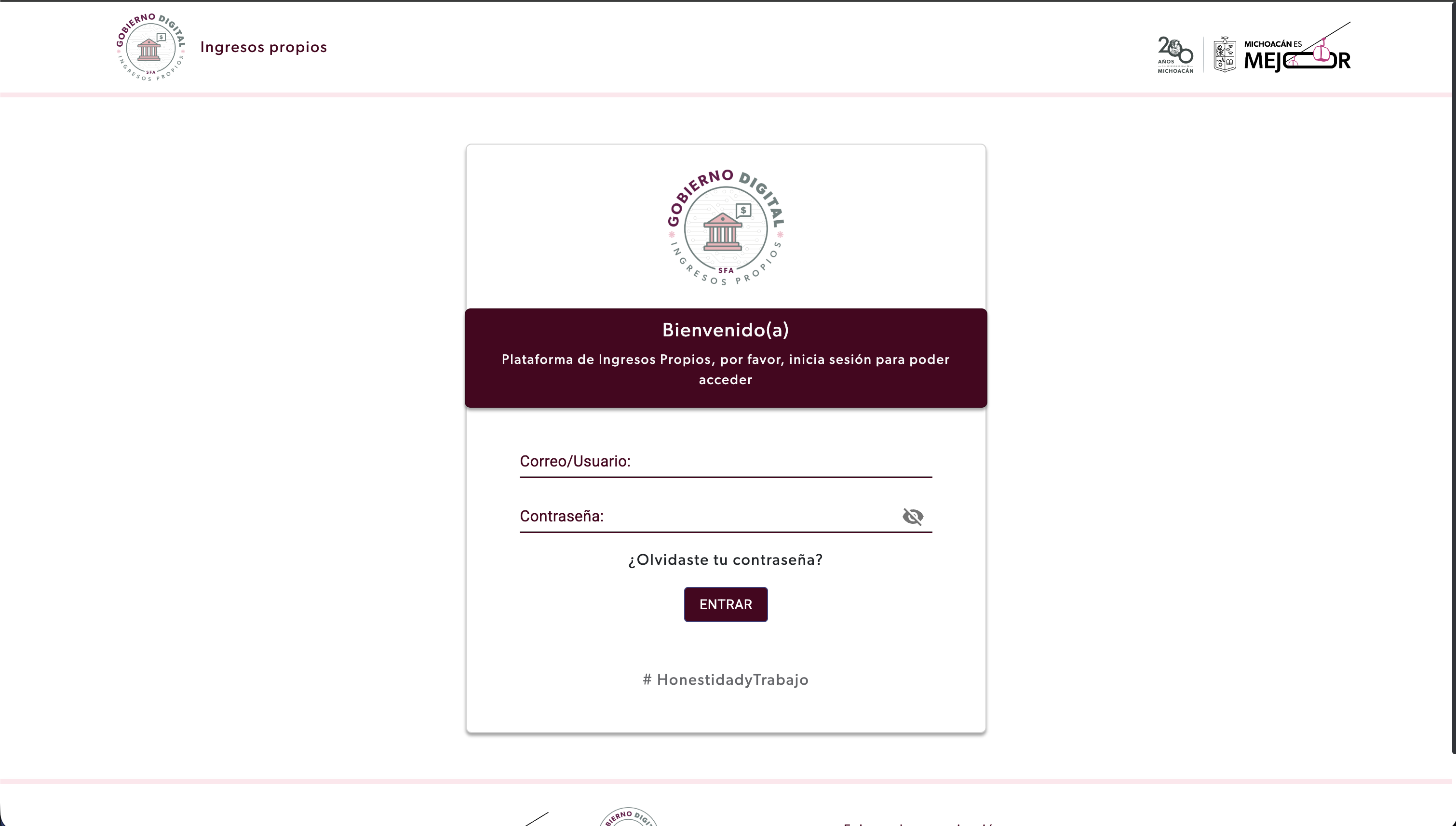 Ingresos Propios screenshot 1